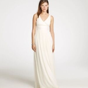 J. Crew Sophia Silk Maxo Dress In Brown Size 8